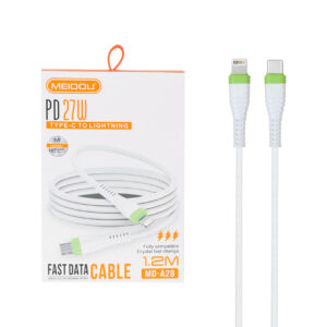 کابل شارژ فست Meidou Type-C To Lightning PD مدل MD-A28