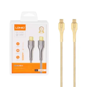 کابل شارژ فست LDNIO Type-C To Type-C مدل LC651c 65W